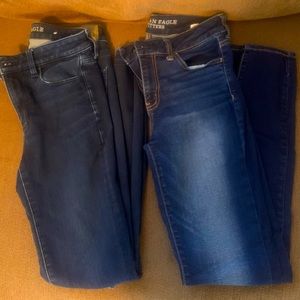 American Eagle women’s Jeggings, 4 Long